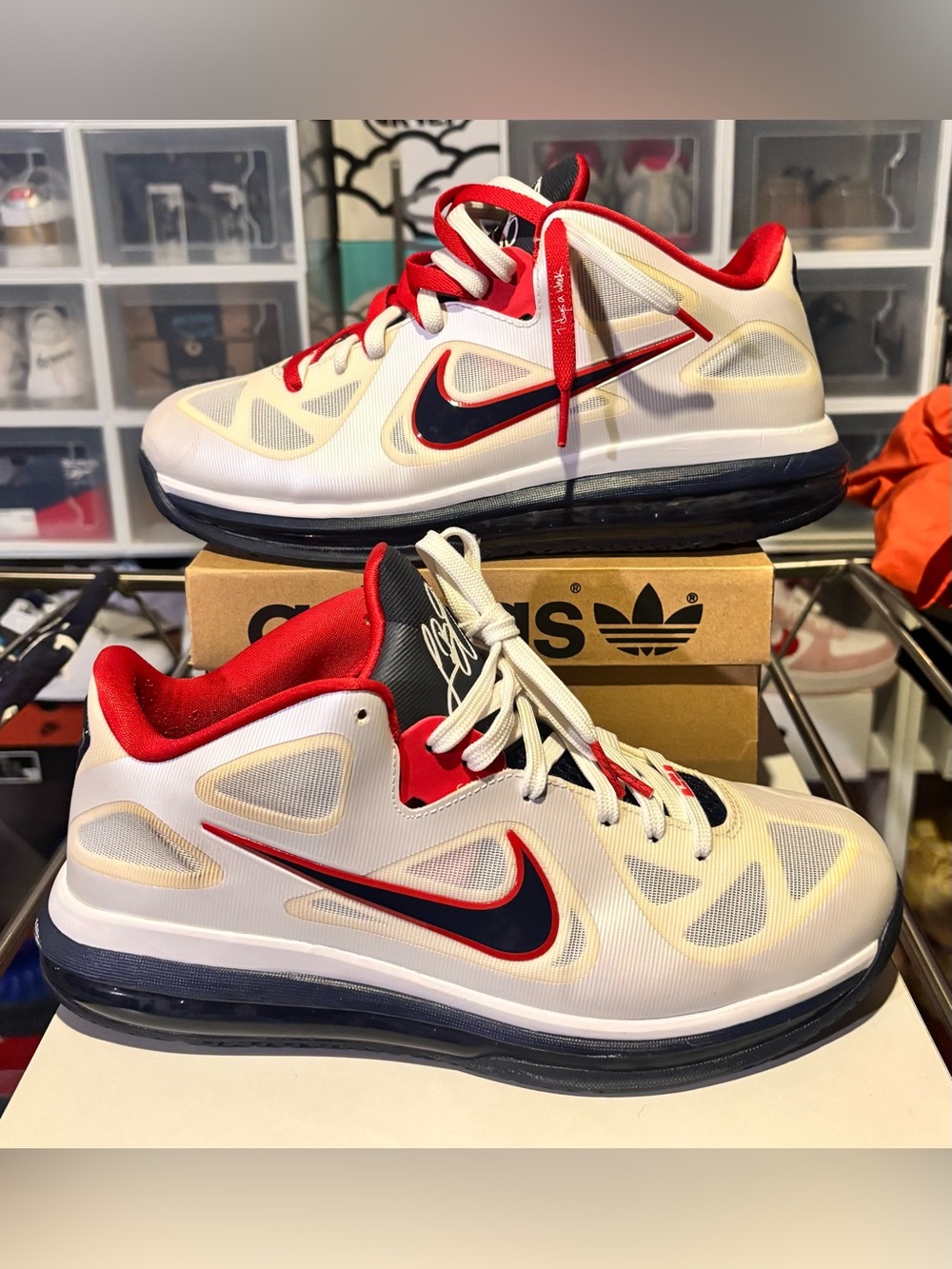 RARE - Nike LeBron 9 Low 'USA Olympic' - Size 9.5 Men's